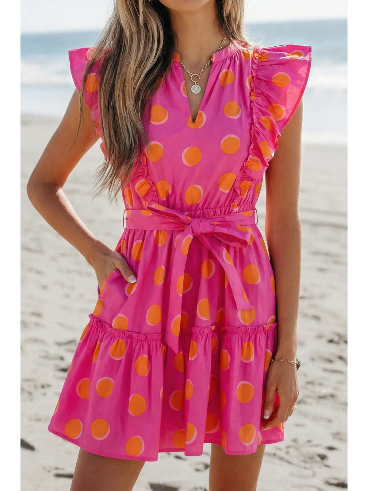 Polka Dot Party Mini Dress