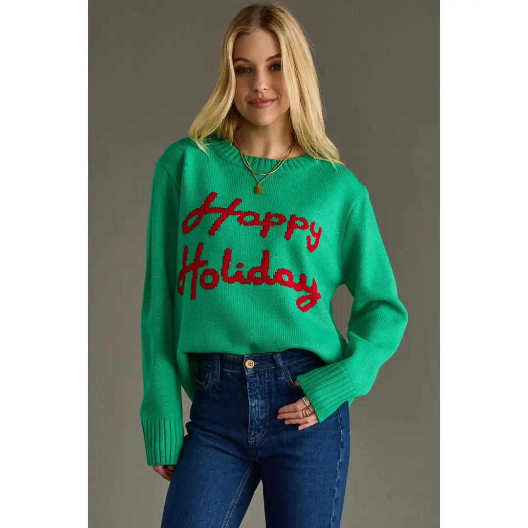 Holly Jolly Holiday Sweater