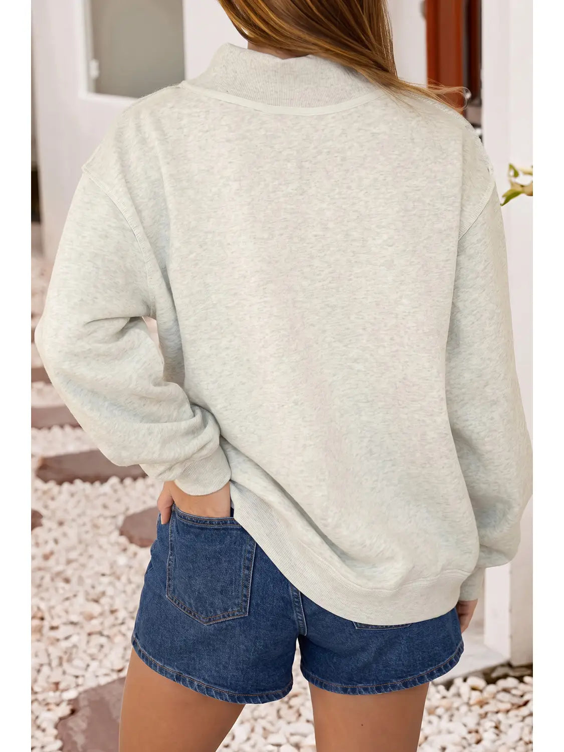 Love Pink and Jesus Mockneck