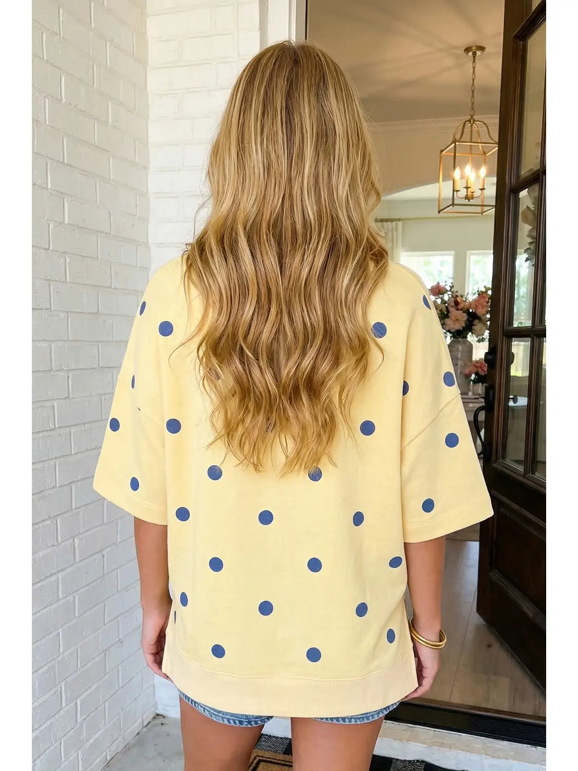 Sunny Side Dots Top