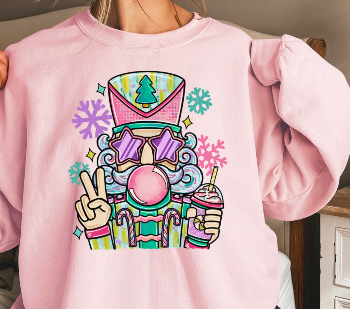 Pink Nutcracker Sweatshirt