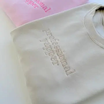 Cream Professional Yapper Sweatshirt