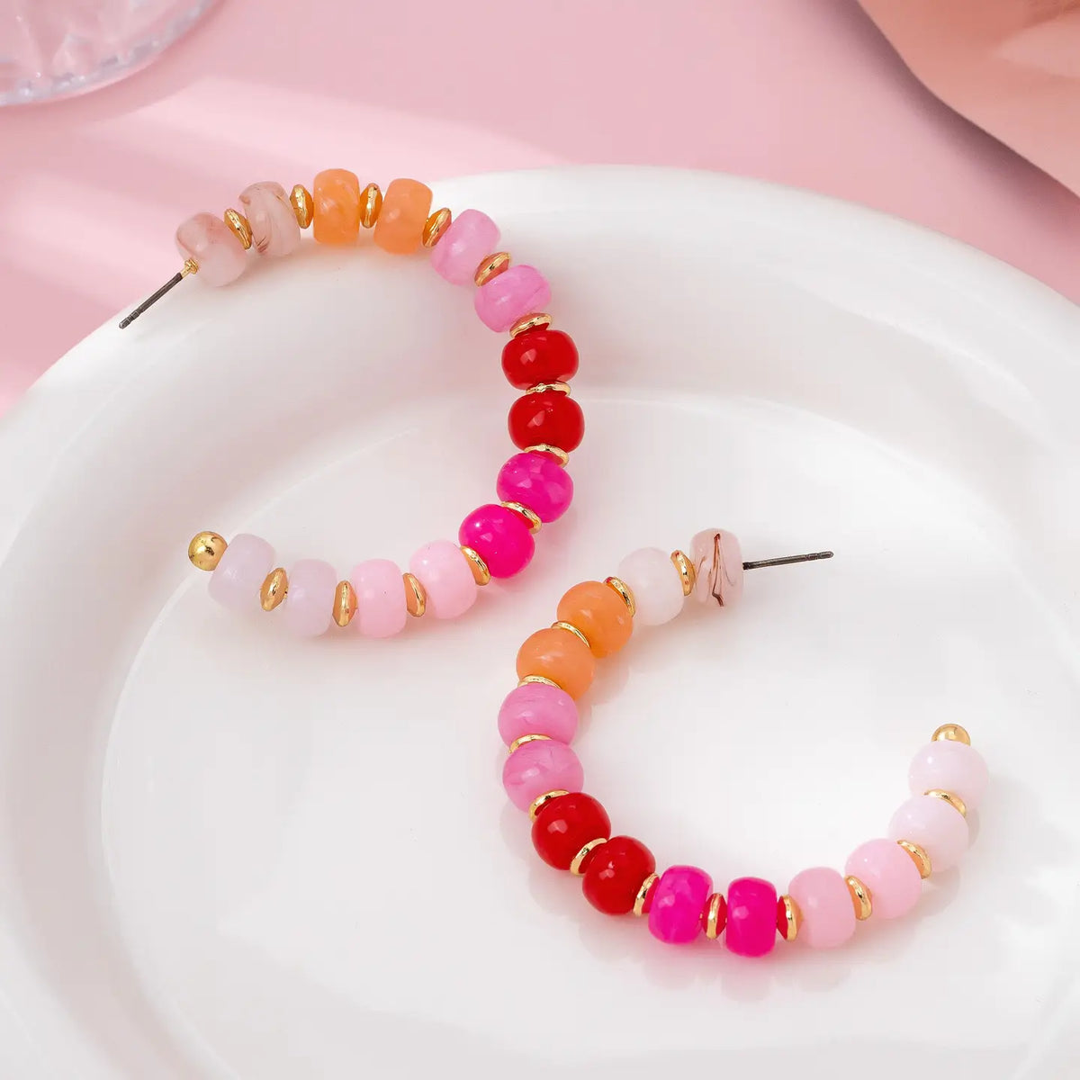Pink Lady Hoops