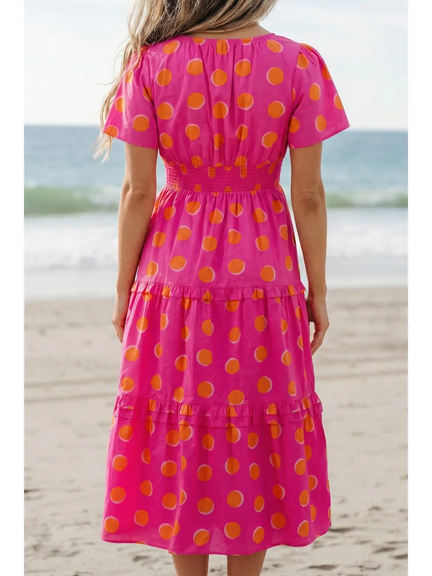 Polka Dot Party Maxi Dress