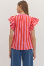 Sherbet Stripe Blouse