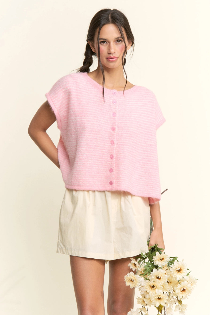 Bubblegum Breeze Buttonup