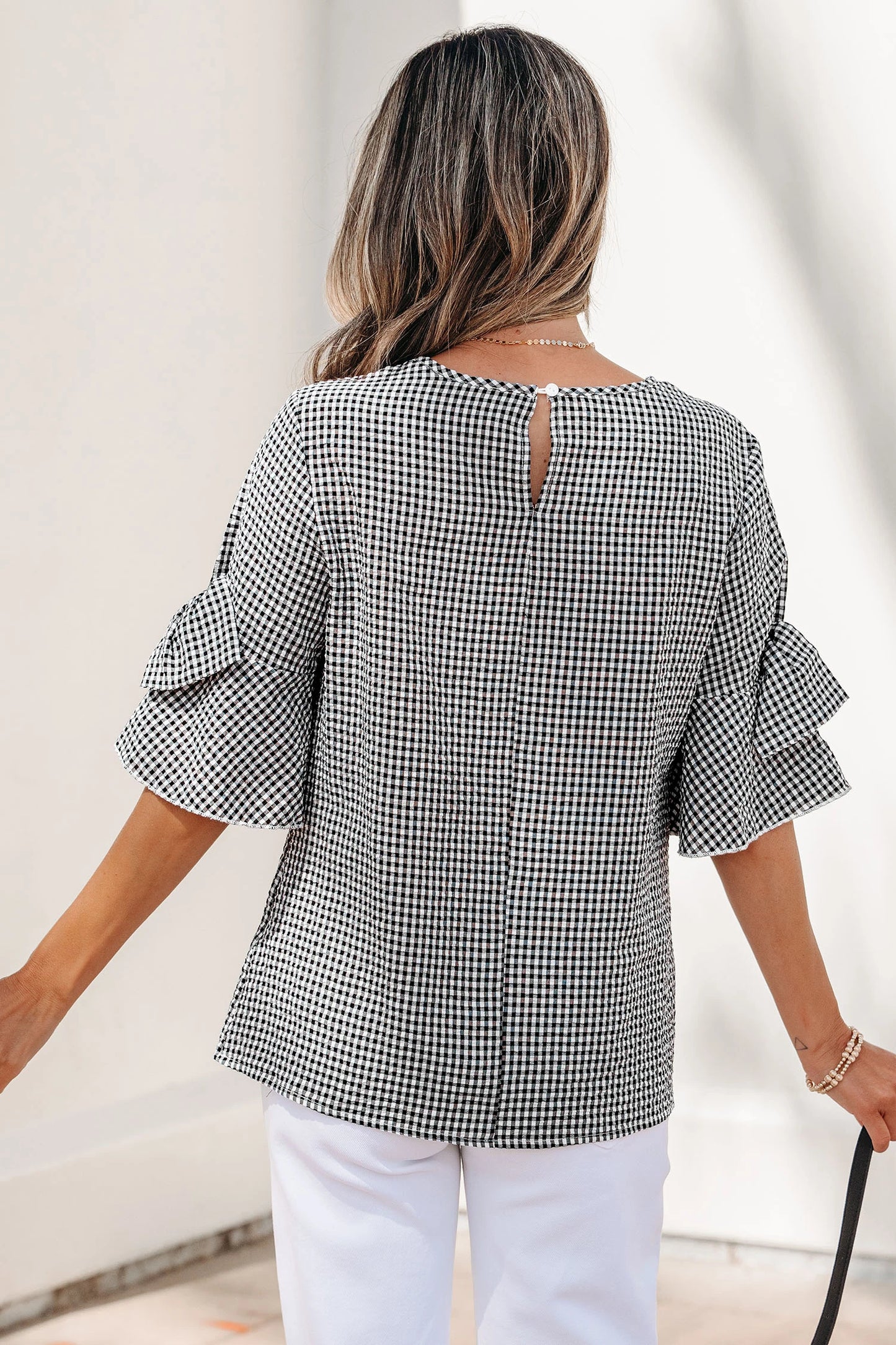 Going Gingham Top