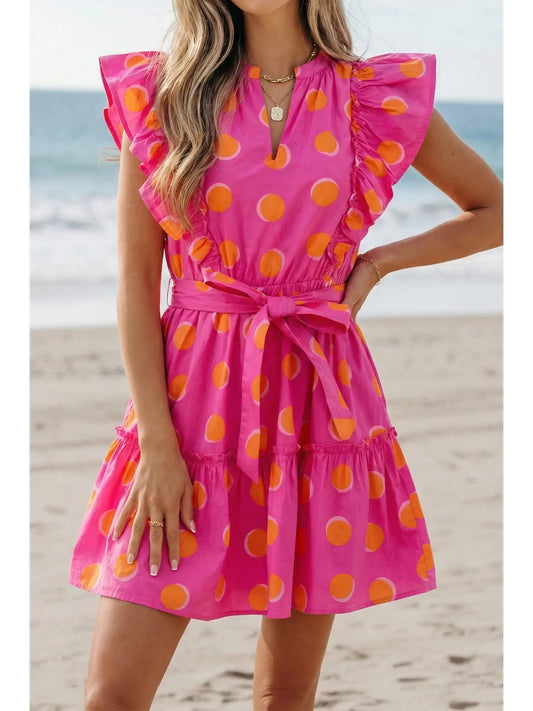 Polka Dot Party Mini Dress