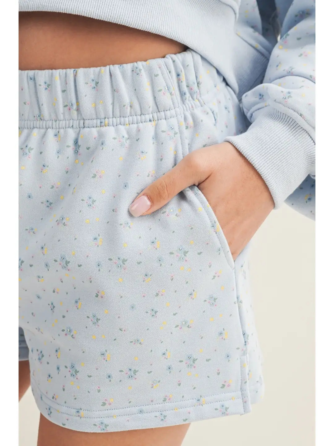 Ditsy Floral Sweatshorts