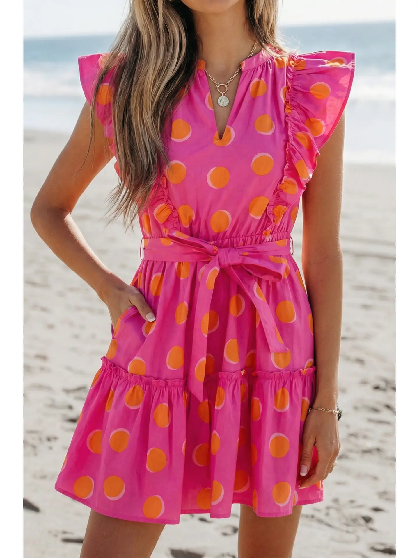 Polka Dot Party Mini Dress