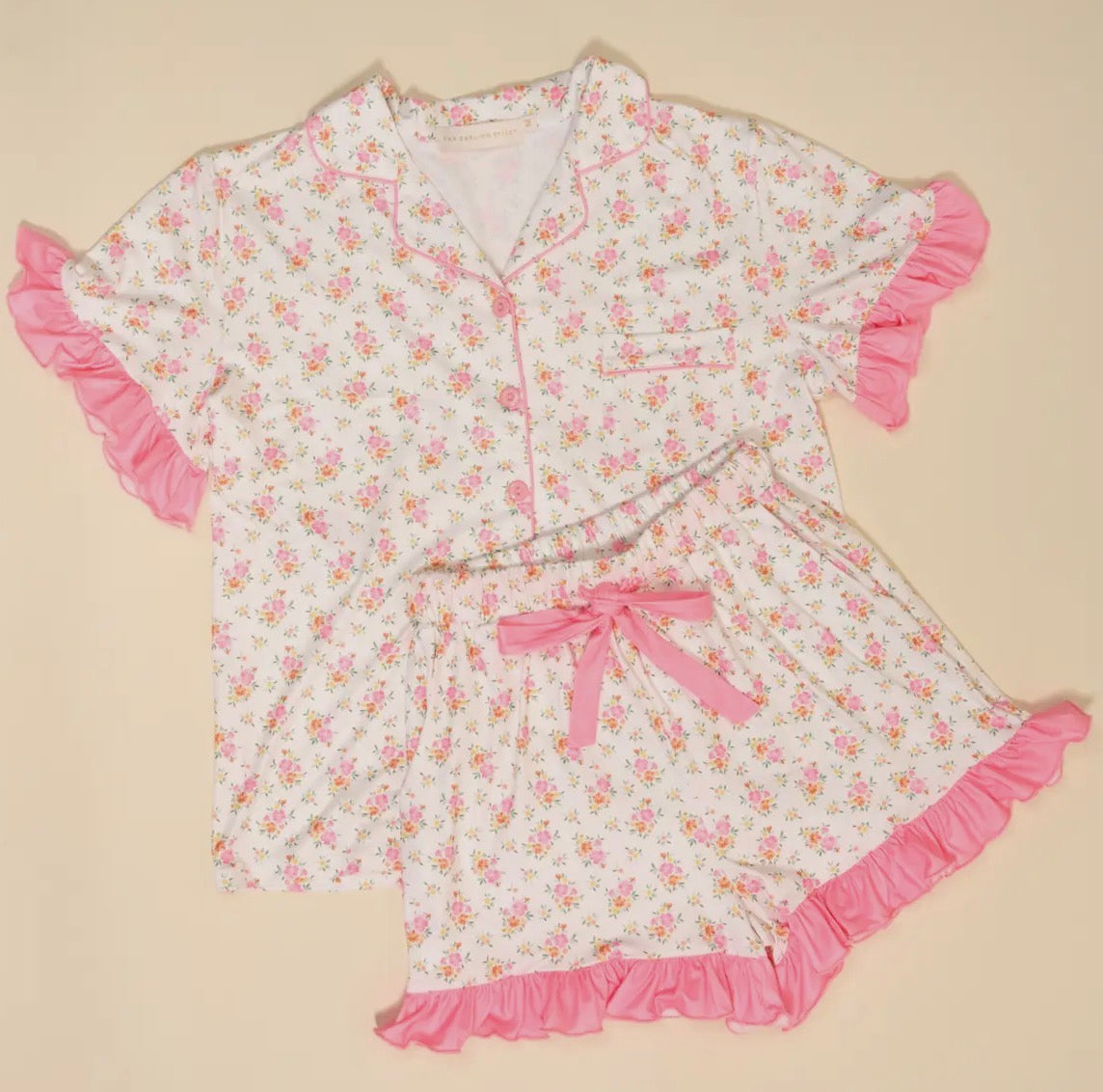 Pink Petals PJ set