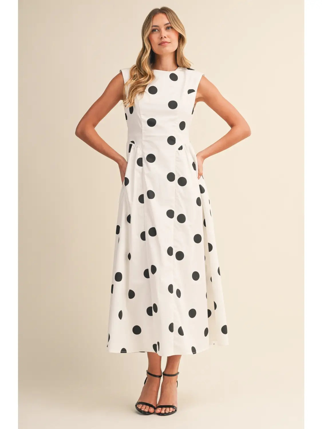 Paris Polka Dot Dress