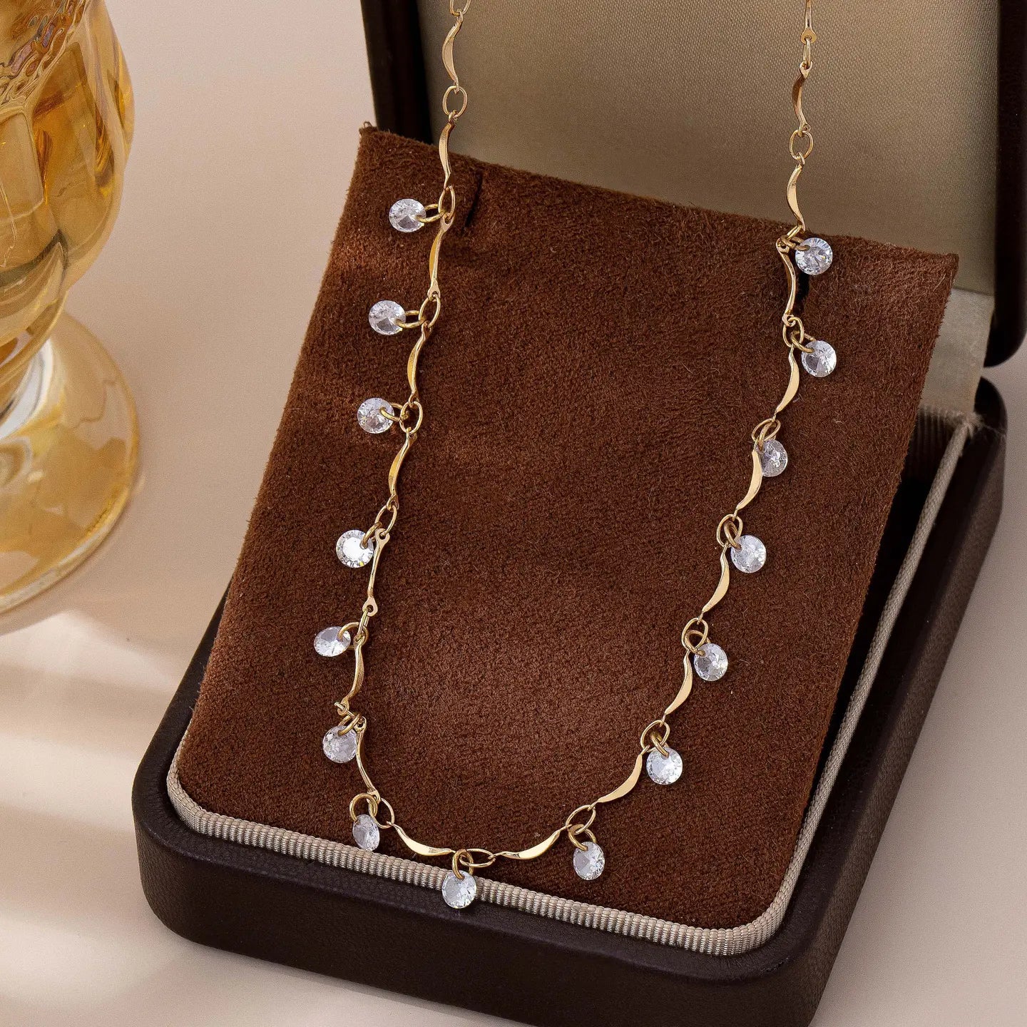 Color Me in Crystals Necklace