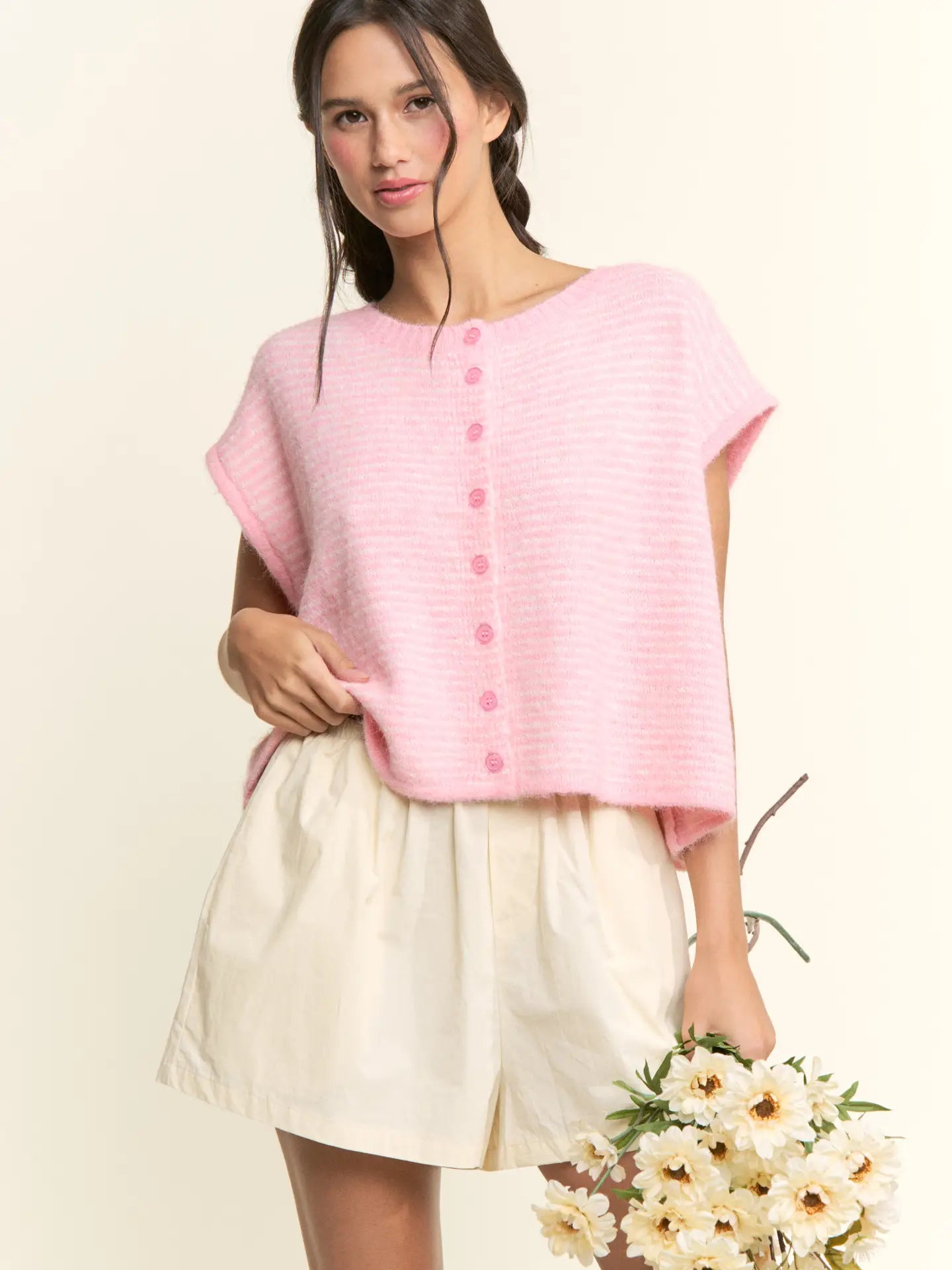 Bubblegum Breeze Buttonup