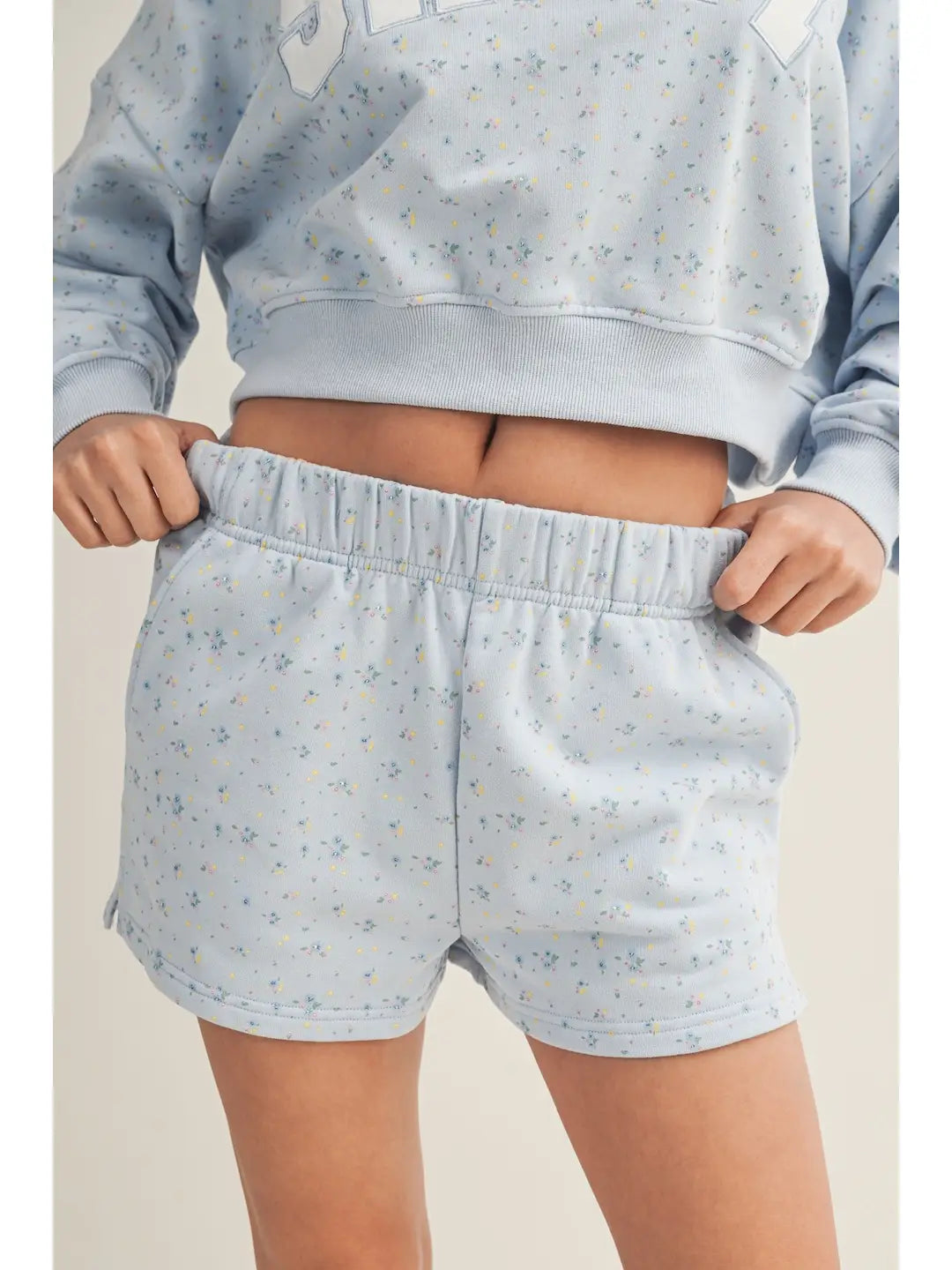 Ditsy Floral Sweatshorts