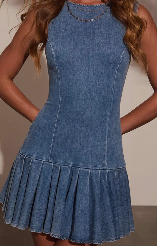 Blue Jean Baby Dress