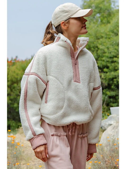 Rosy and Cozy Pullover