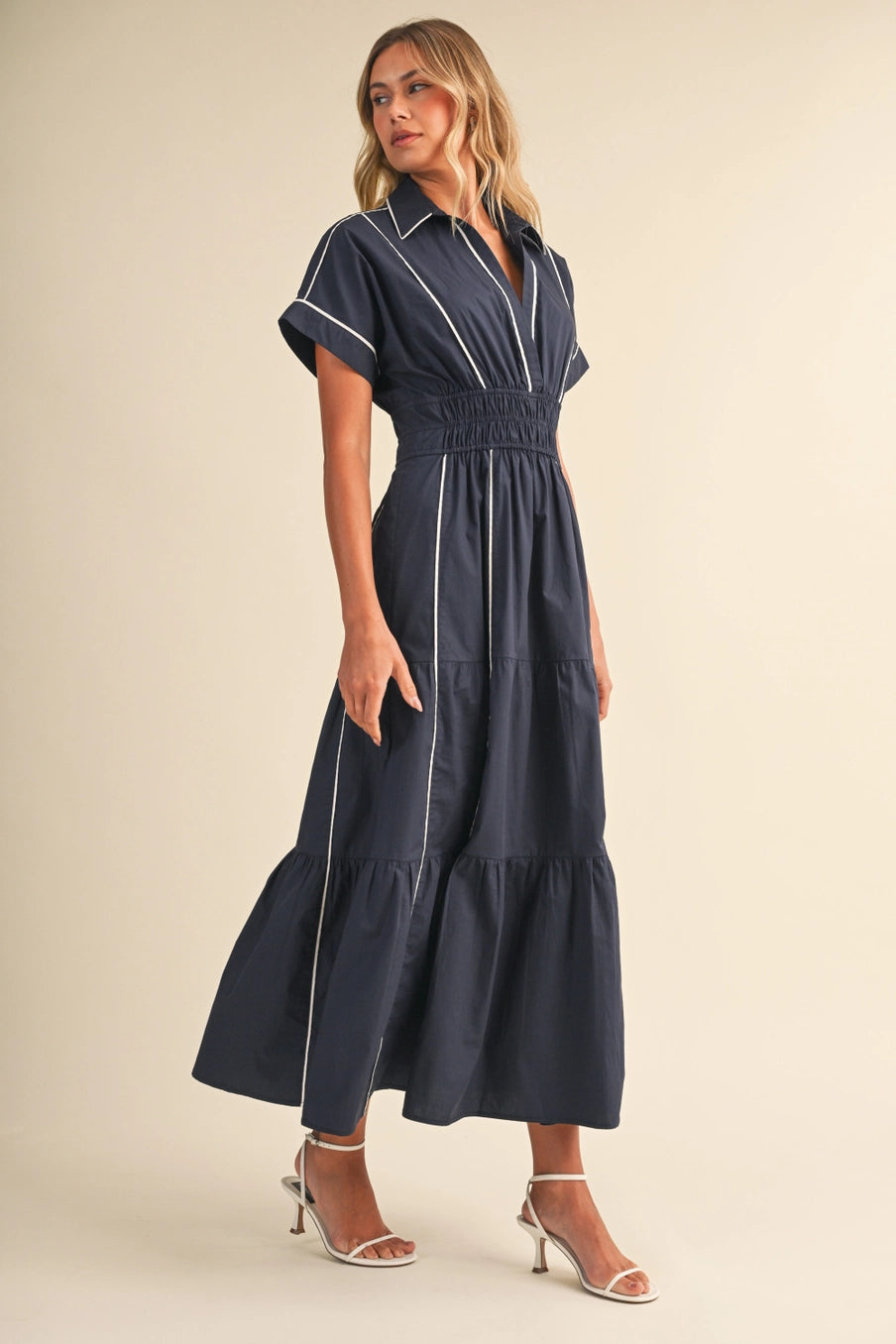 Navy After Dark Maxi Dress