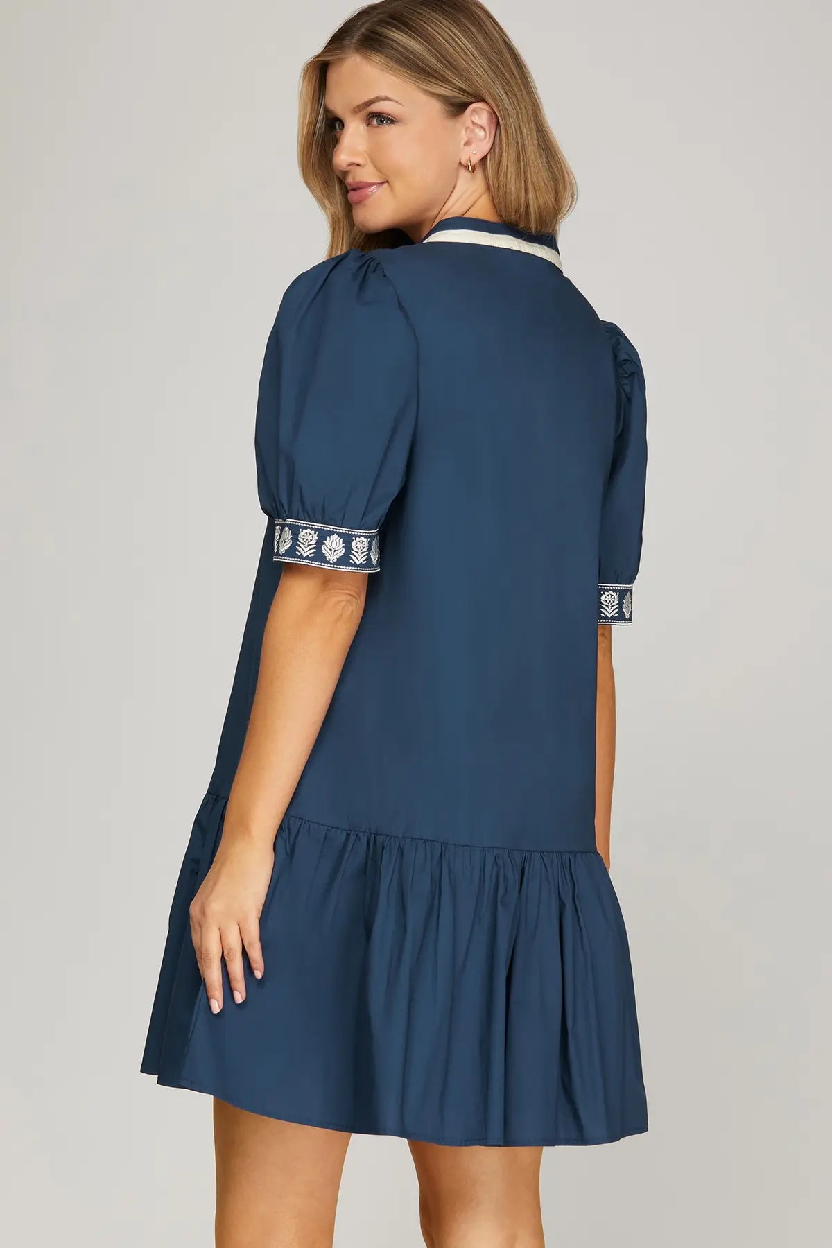 Daily Navy Mini Dress