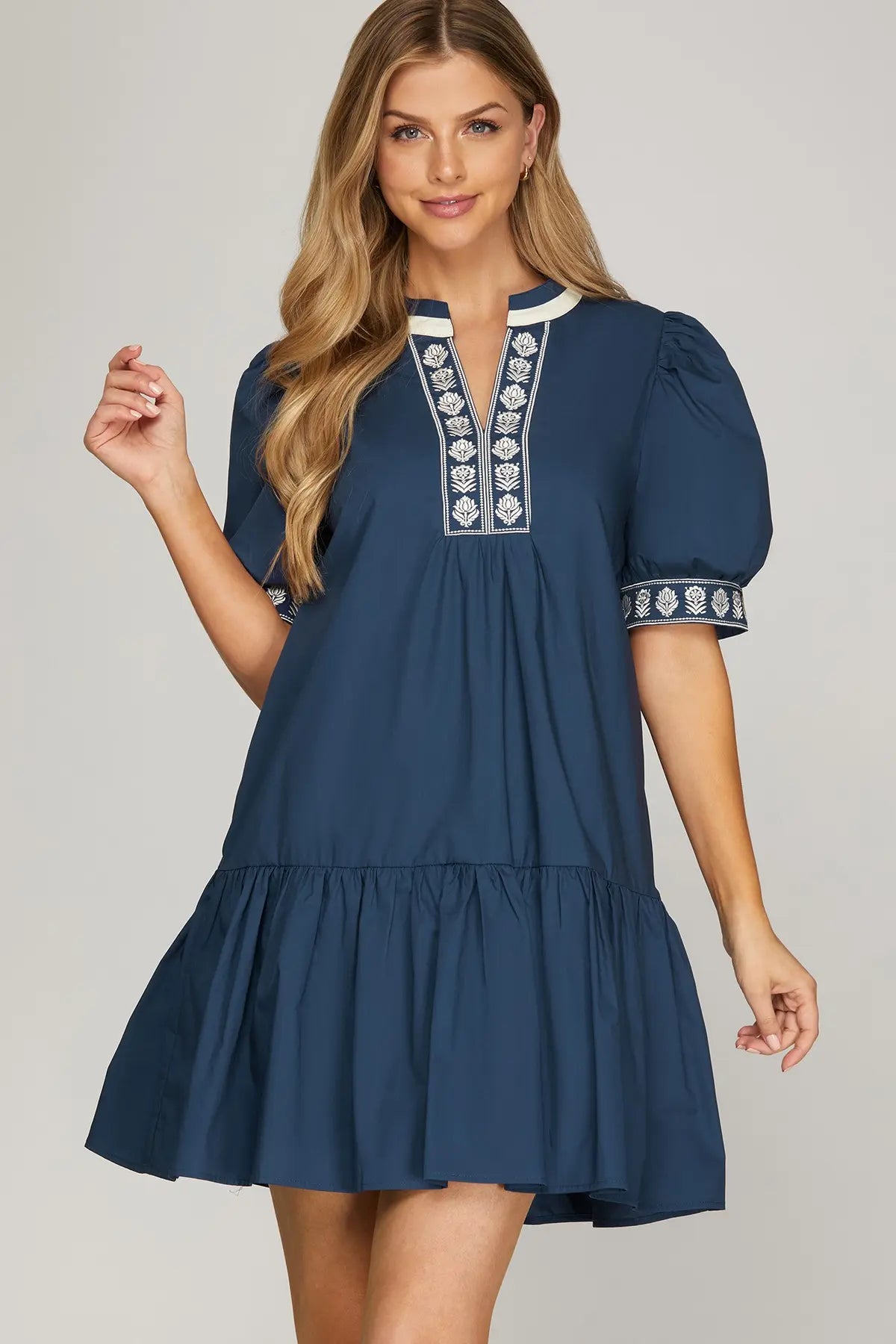 Daily Navy Mini Dress