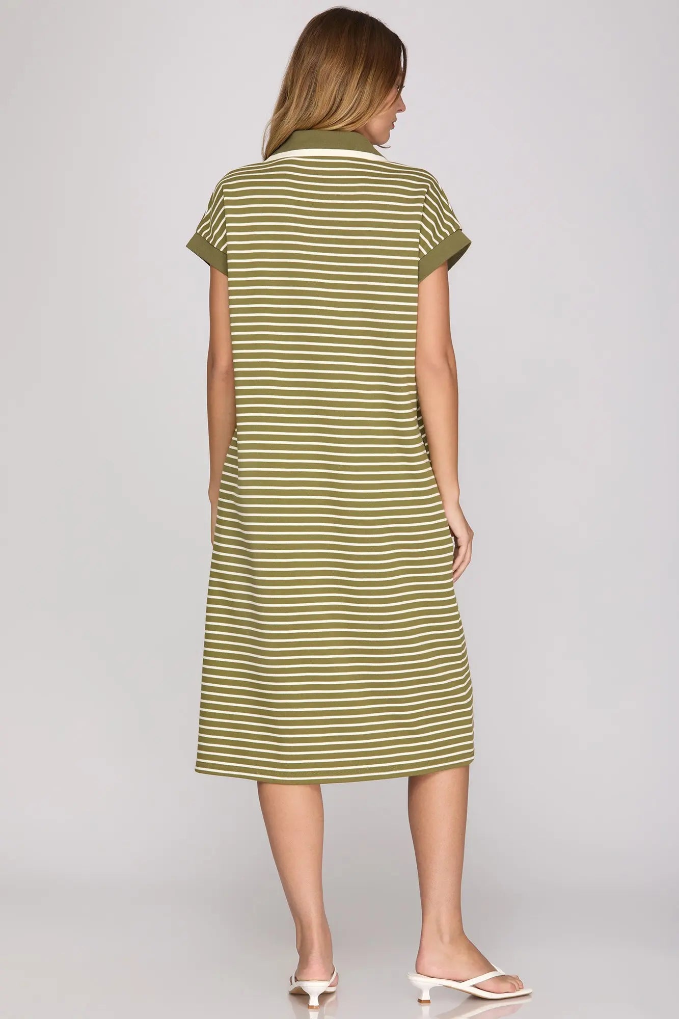 September Stripes Dress