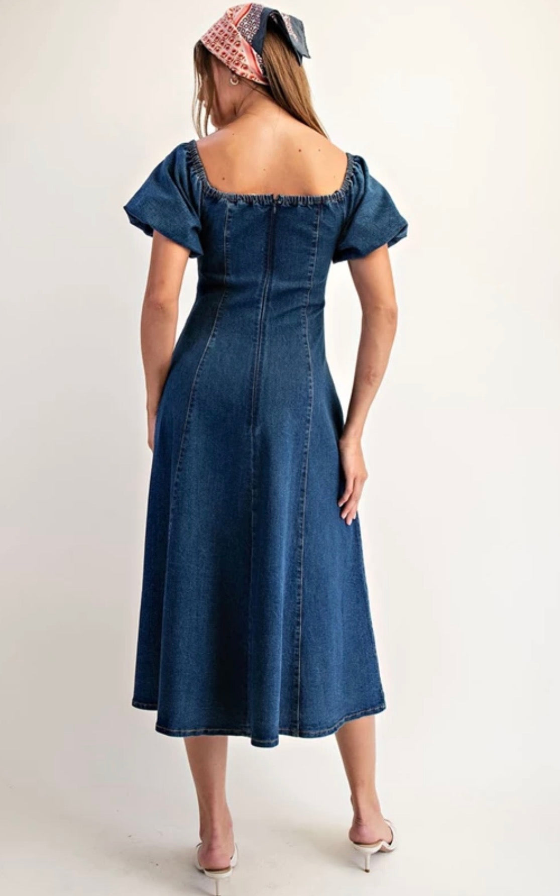 Denim Darling Maxi Dress