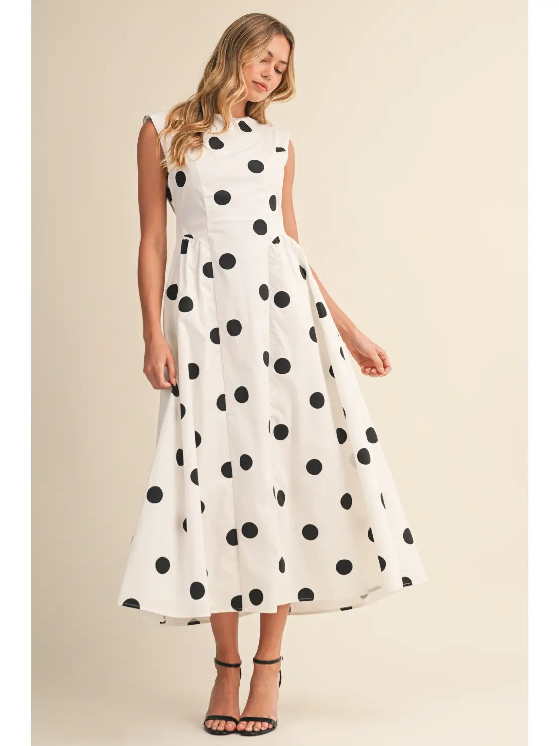 Paris Polka Dot Dress
