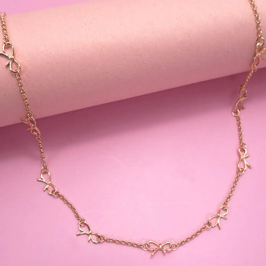 Bow Festival Necklace