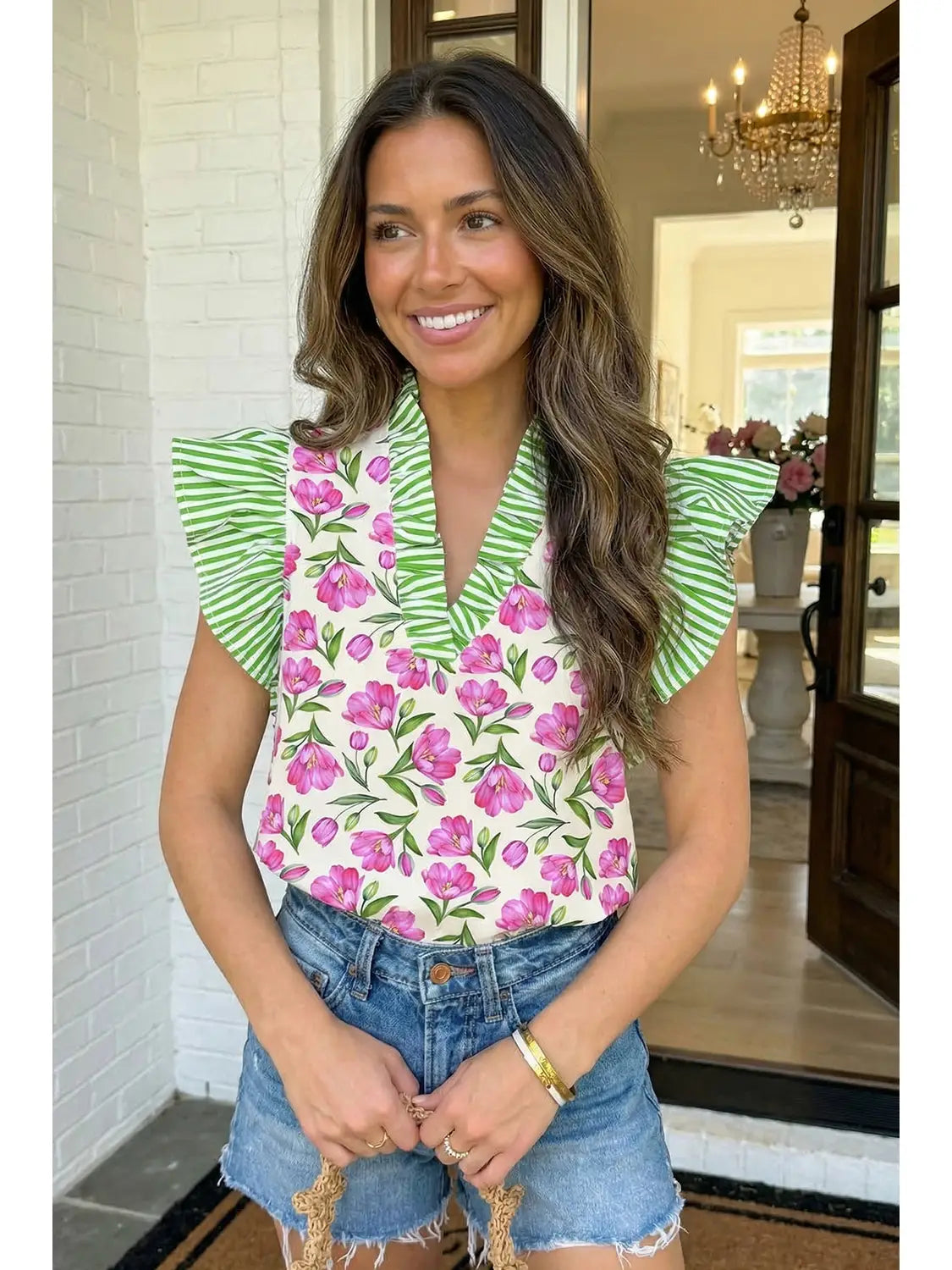 Blushing Garden Blouse