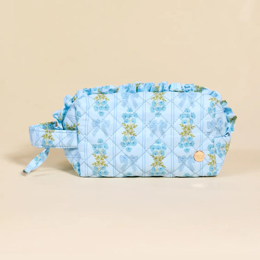 Oh so Fancy Blue Cosmetic Bag