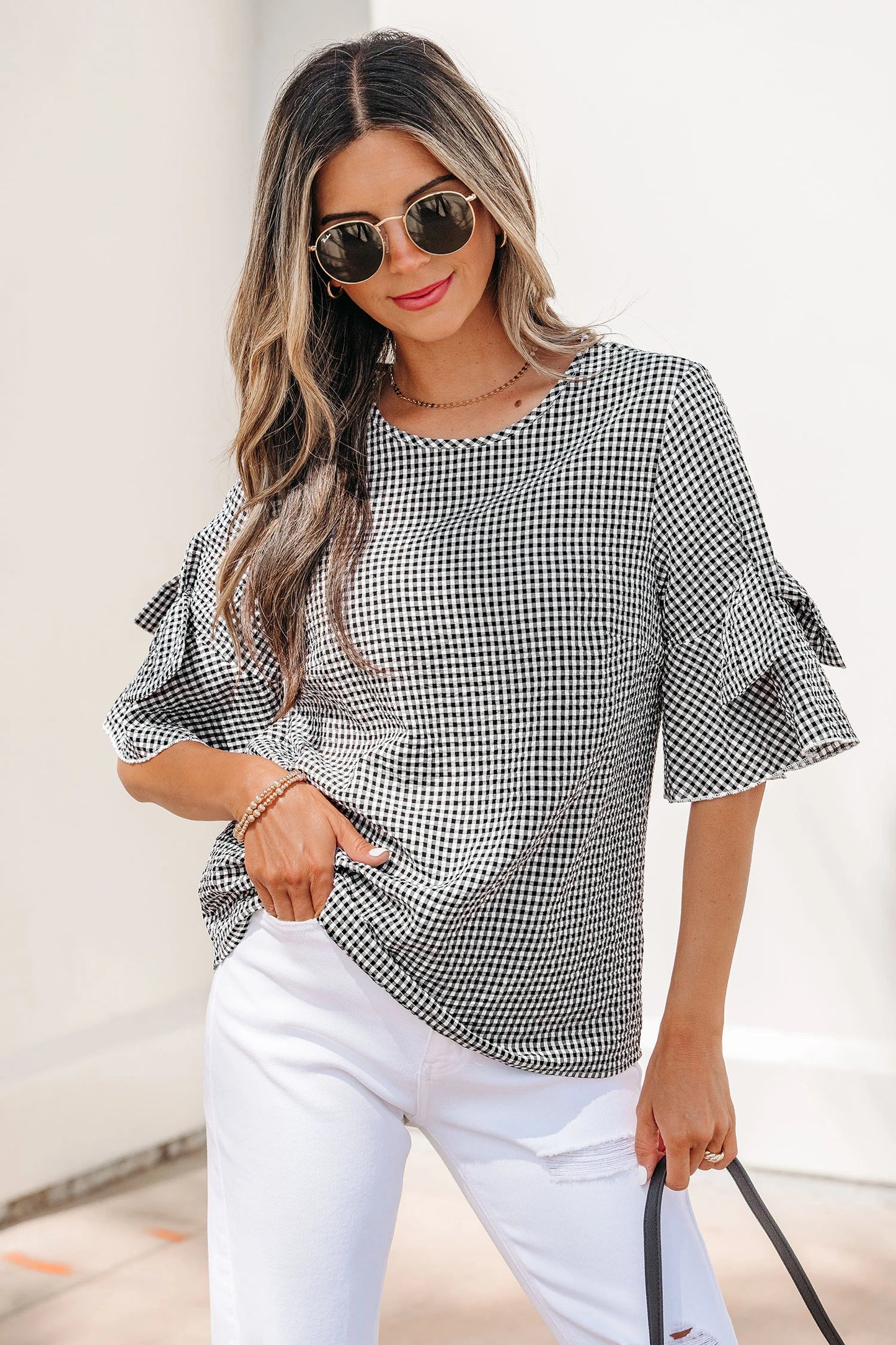 Going Gingham Top