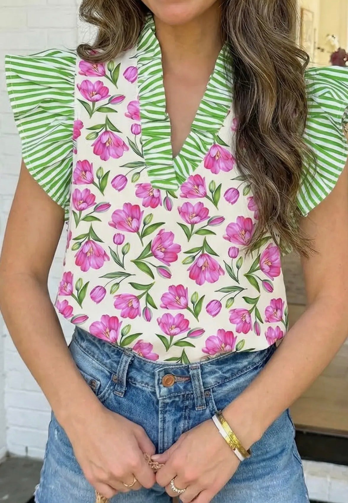 Blushing Garden Blouse