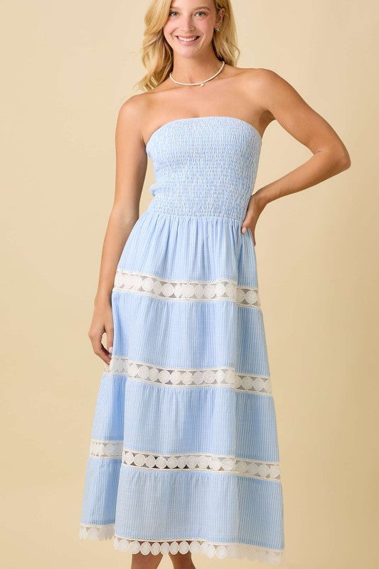 Coastal Darling Midi Dress