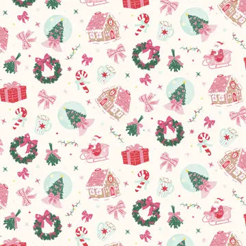 A Very Darling Christmas Pajama Set