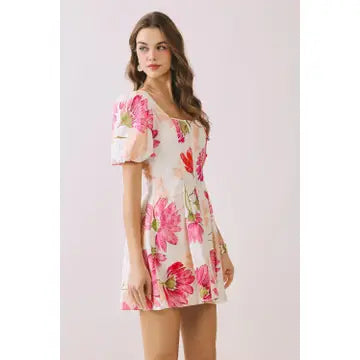 Pink Champagne Petals Dress🌸