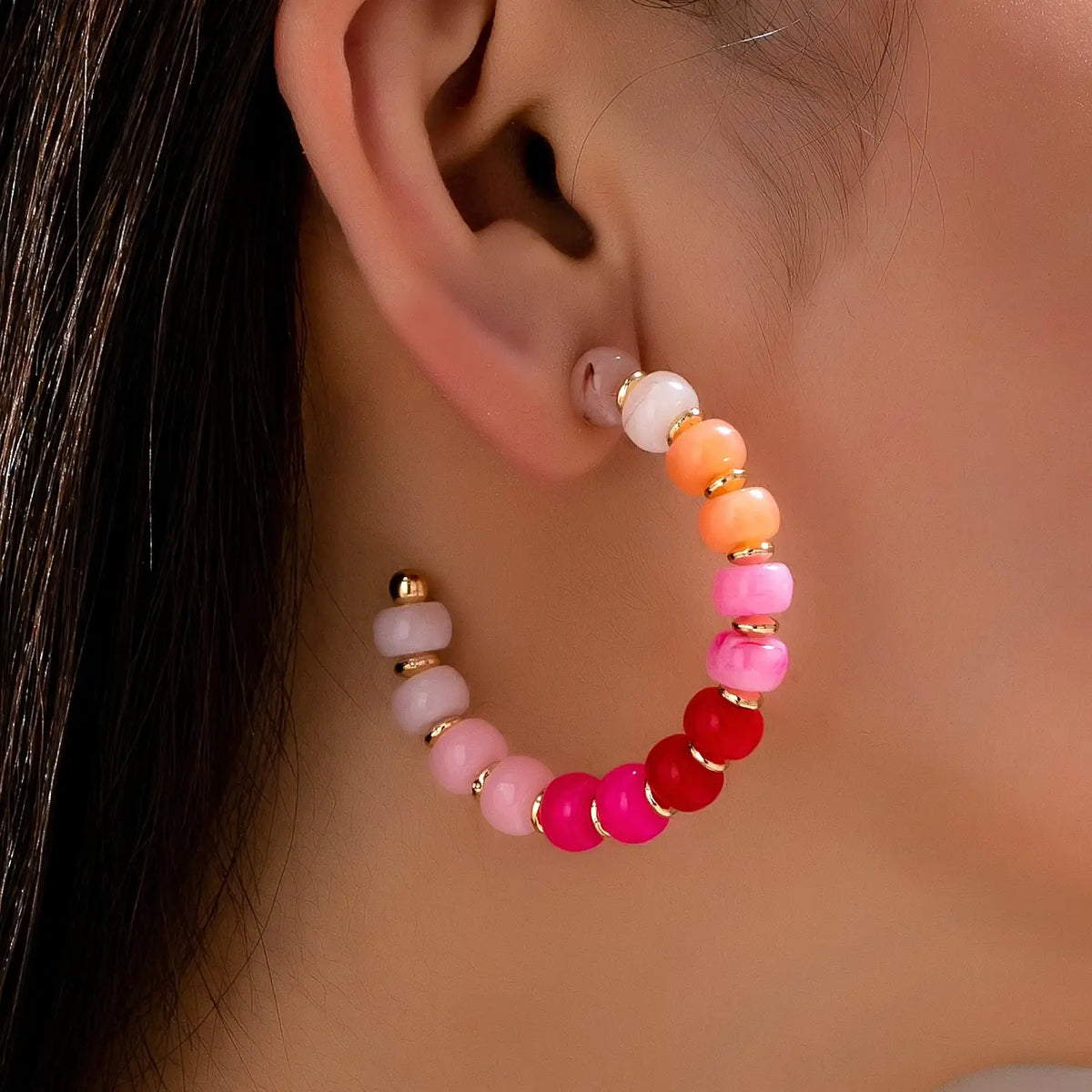 Pink Lady Hoops