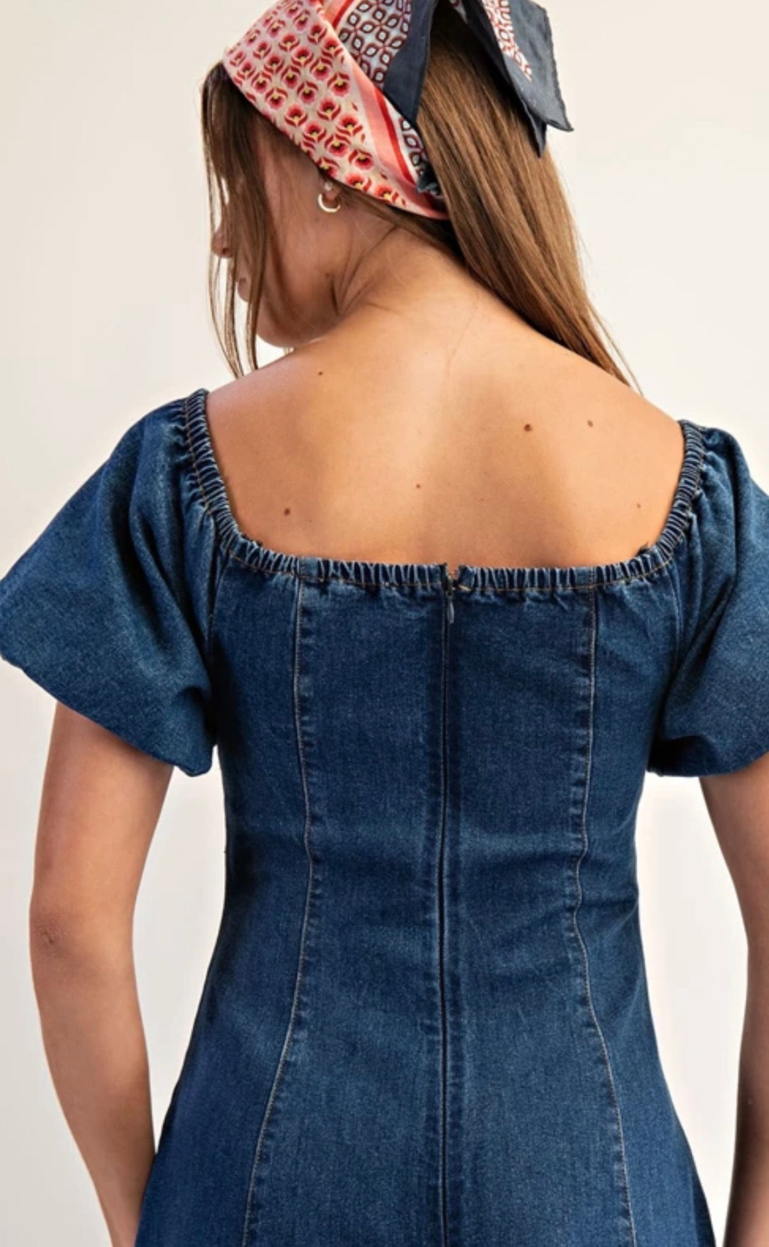 Denim Darling Maxi Dress