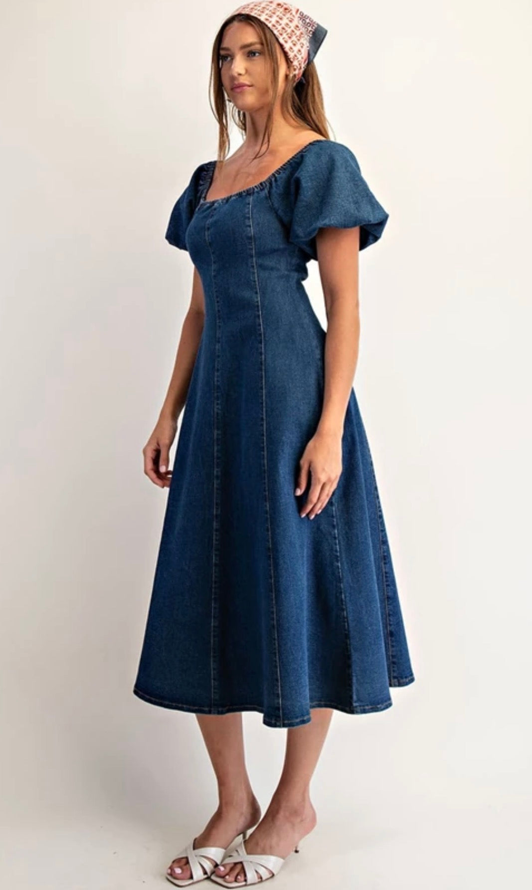 Denim Darling Maxi Dress