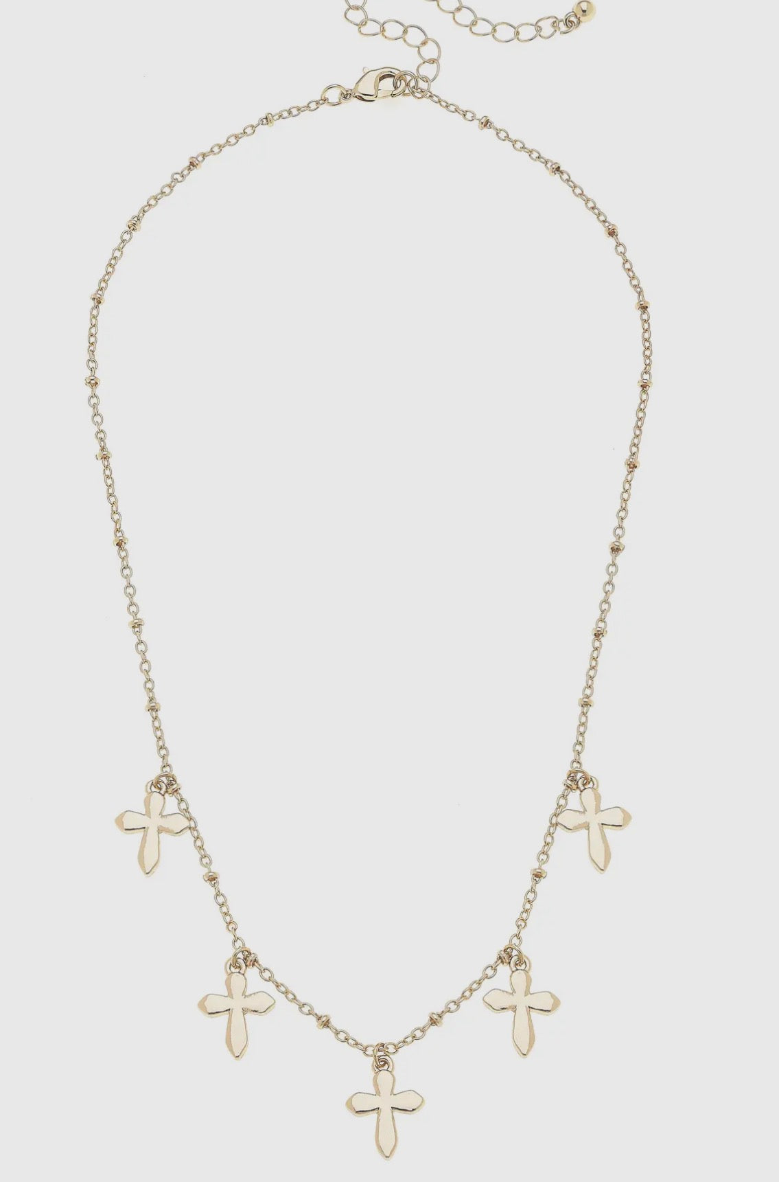 Cross Drip Necklace