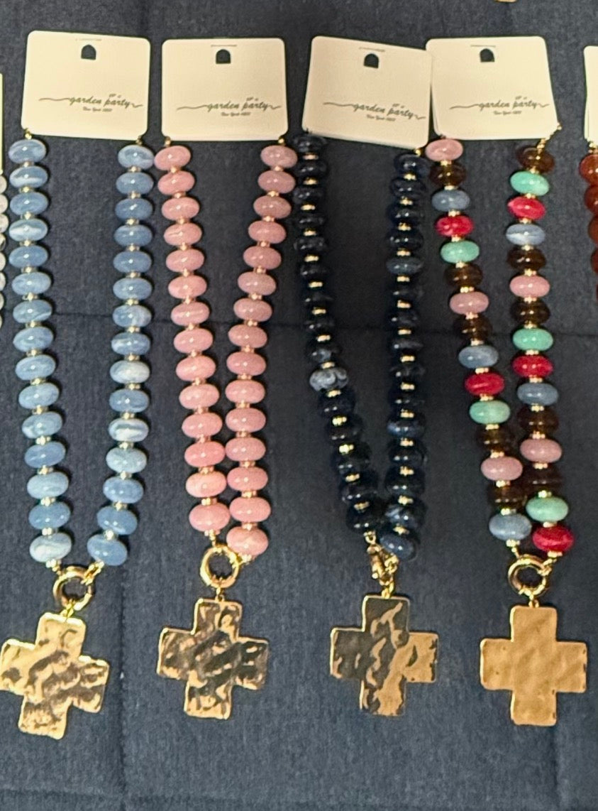 Color Me Chunky Cross Necklace