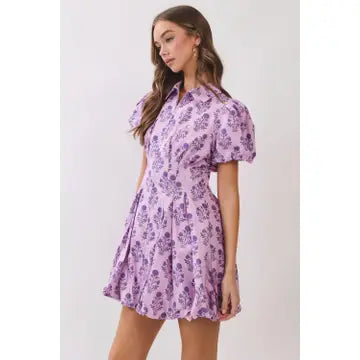 Lavender Luxe Bubble Dress🪻
