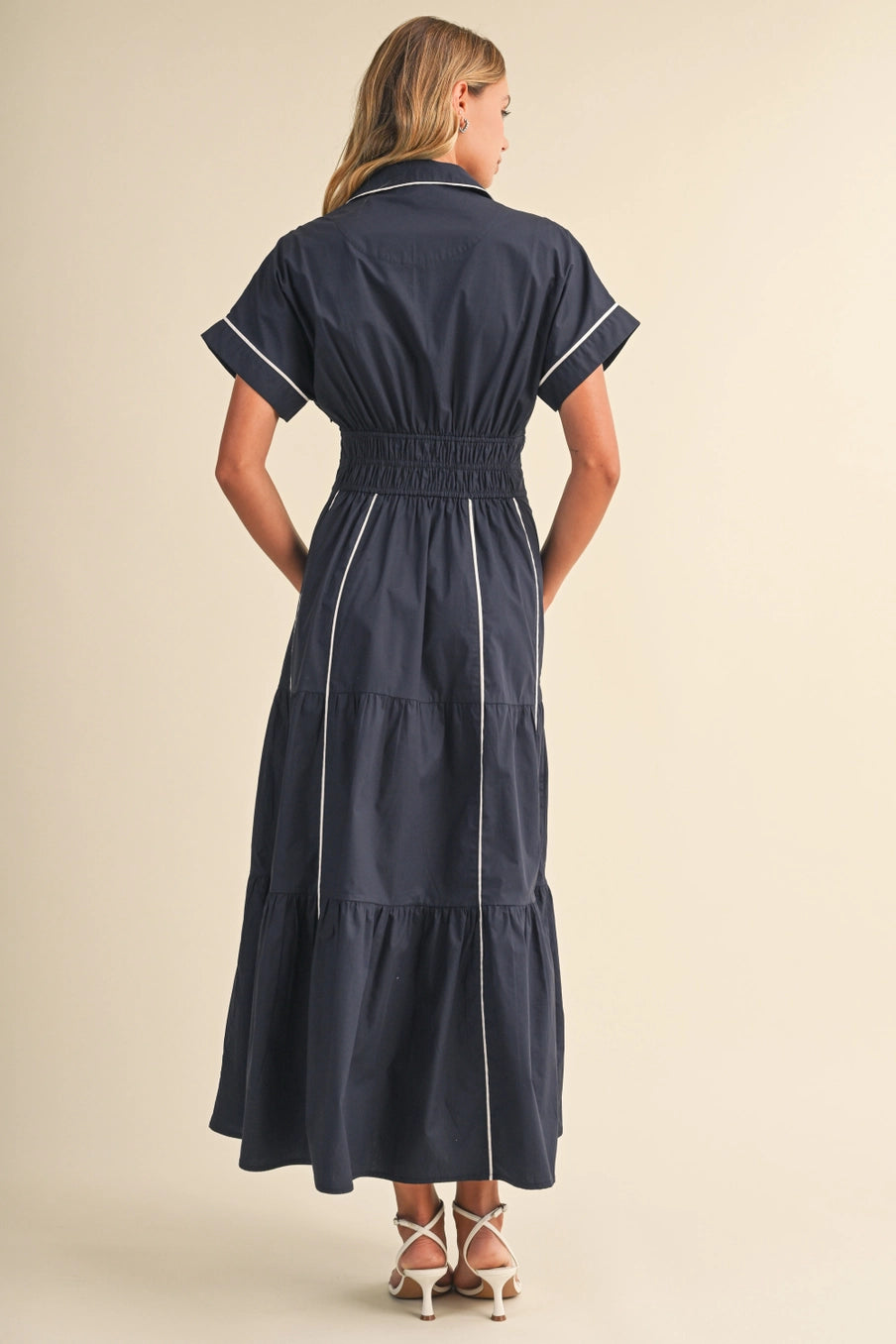 Navy After Dark Maxi Dress