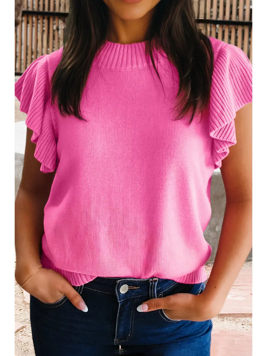 Flirty Fuchsia Sweater