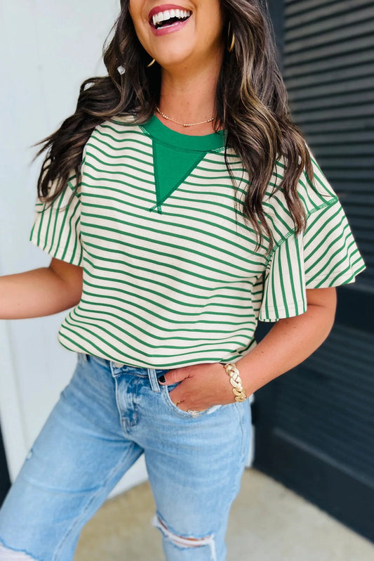 Emerald Flare Shirt