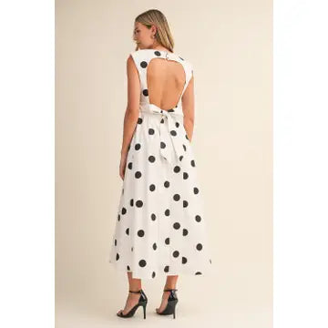 Paris Polka Dot Dress