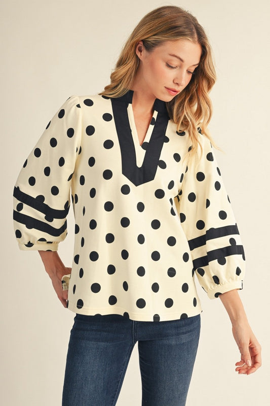 Dotted to Perfection Top