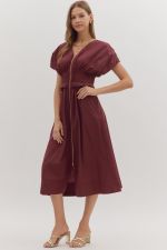 Maroon Moment Midi✨