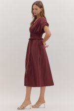 Maroon Moment Midi✨