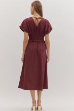 Maroon Moment Midi✨