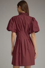 Burgundy Bloom Dress
